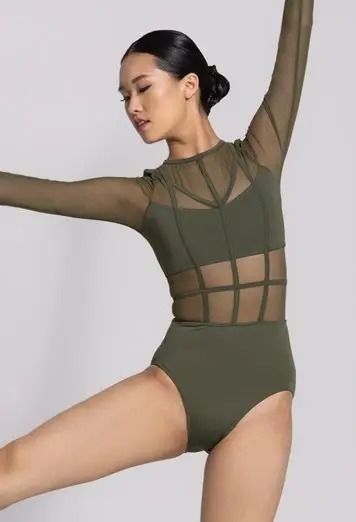 Cage Strap Mesh Leotard | Weissman® Mesh Leotard, Bra Tops, Leotards, Perfect Fit, Mesh, Spandex, Zipper, Bra