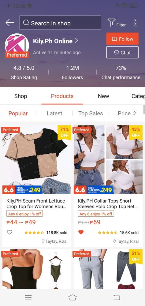 Shopee Philippines Clothes, Shopee Finds Philippines, Philippines Clothes, Shopee Finds, Polo Crop Top, Shopee Philippines, Latest Tops, Crop Top And Shorts, Collar Top