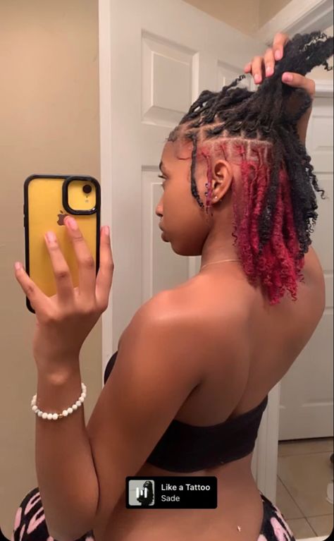 Locs On Girls Real Hair, Females With Locs, Fluffy Locs, Loc Hairstyles, Beautiful Dreadlocks, Short Locs Hairstyles, Dreadlock Styles, Dyed Hair Inspiration, Dreads Styles