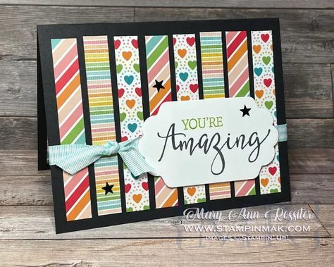 We Bee Stamping Team Blog Hop – Designer Series Paper – StampinMak | Mary Ann Rossiter, Independent Stampin' Up! Demonstrator