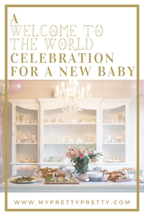 Welcome To The World Party, Meet And Greet Baby Shower Ideas, Welcome Baby Party Ideas, Meet The Baby Party, Baby Meet And Greet, Baby Dreads, Welcome Baby Party, Celebrity Baby Pictures, Baby Dinner