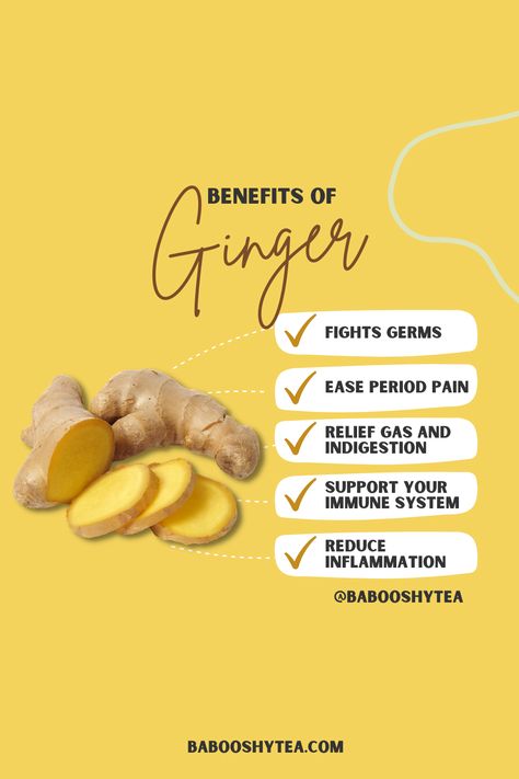 Benefits of Ginger Ginger Tea Benefits, Benefits Of Ginger, Ginger Benefits, Caffeine Content, Turmeric Benefits, Tea Benefits, How To Make Drinks, Ginger Tea, Beta Carotene