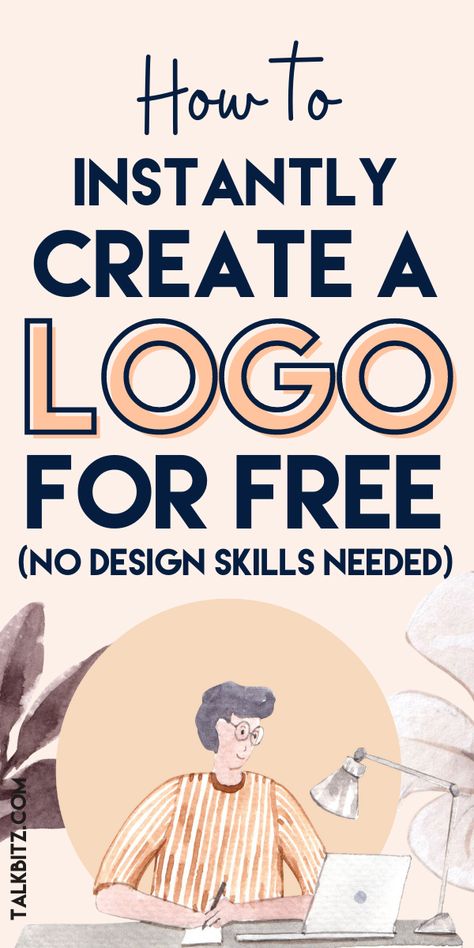 How to Create a Logo for Free! There are plenty of free logo design software options that you can use to create a striking logo. Here's list of the best ones! If you're a beginner, you need to read this. #LogoMaker #LogoMakerFree #Logo Web Design Logo Ideas, Logo Design Software, Logo Tips, Etching Diy, Logo Maker Free, Best Logo Maker, Simple Branding, Logos Vintage, Etsy Logo