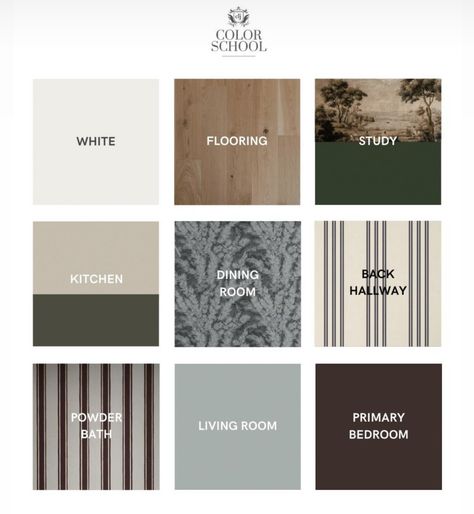 English Home Color Palette, French Colonial Color Palette, Modern English Color Palette, House Painting Color Schemes, Chris Loves Julia Color Palette, Modern Vintage Color Scheme, Modern Parisian Color Palette, Room By Room Color Palette, Contemporary Home Color Palette