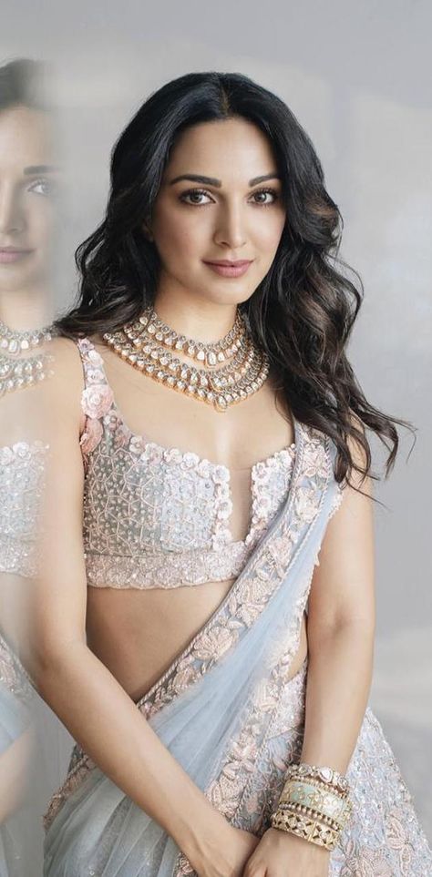 Pastel Lehenga, White Lehenga Choli, Lehnga Dress, Bridal Lehenga Collection, Manish Malhotra, Indian Bridal Dress, Indian Woman, Ghagra Choli, Kiara Advani