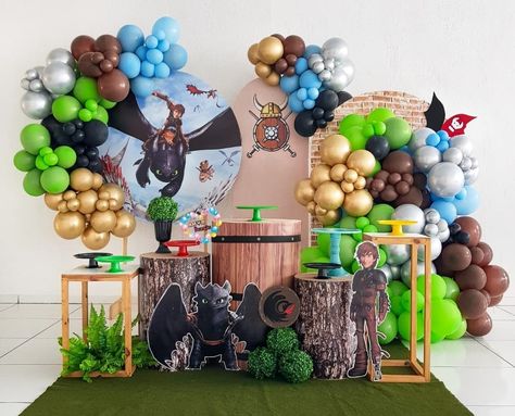 How To Train Your Dragon Themed Birthday Party, Toothless Party Decorations, How To Train Your Dragon Birthday Party Decorations, How To Train A Dragon Birthday Party, How To Train Your Dragon Party Decor, How To Train Your Dragon Decor, How To Train Your Dragon Birthday, How To Train Your Dragon Birthday Party, How To Train Your Dragon Party