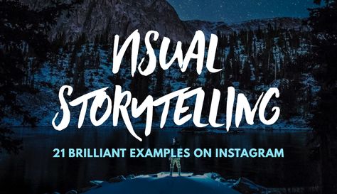 21 Compelling Examples of Visual Storytelling on Instagram Visual Learning Center by Visme #ad , #AFFILIATE, #sponsored, #Examples, #Storytelling, #Center, #Visual Visual Thinking Strategies, Storytelling Ideas, Strategic Marketing Plan, Social Media Photography, Internet Marketing Strategy, How To Use Photoshop, Good Instagram Captions, Visual Learning, Good Presentation