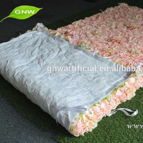 Source GNW Roll Up Flower Wall Backdrop Wedding Stage Decoration With Flowers on m.alibaba.com Stage Decoration With Flowers, Beauty Room Ideas Salon At Home, Flower Wall Backdrop Wedding, Wall Greenery, Decoration With Flowers, Paper Flower Backdrop Wedding, Greenery Backdrop, Diy Flower Wall, Flower Backdrop Wedding