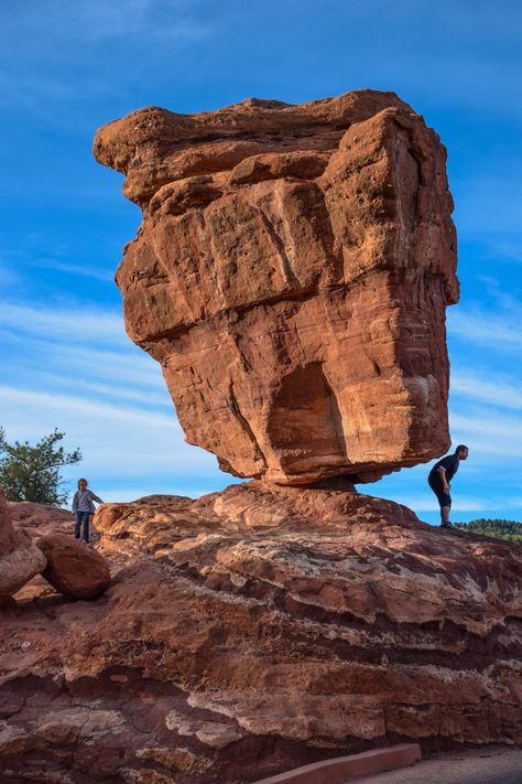 Colorado Springs Garden Of The Gods, Colorado Garden Of The Gods, Garden Of The Gods Photography, Garden Of The Gods Colorado Photography, Balance Rocks, Sandstone Rock, Travel Colorado, Garden Of The Gods Colorado, Balanced Rock