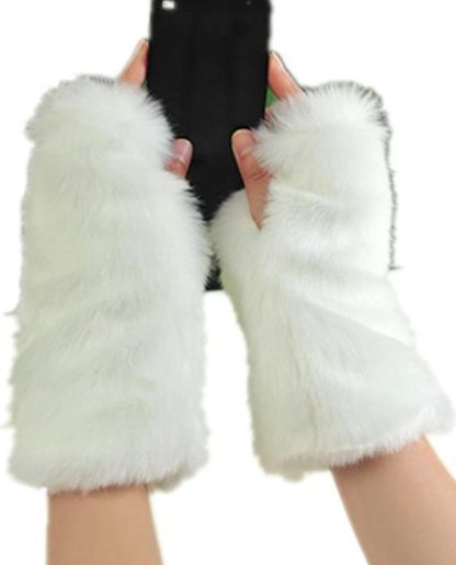 Fur Mittens, Leather Work Gloves, Brown Leather Gloves, Fur Mitten, Hand Muff, Gloves White, Brown Gloves, Grey Gloves, Fur Gloves