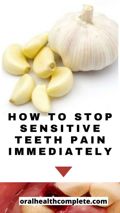 How To Stop Sensitive Teeth Pain Immediately: 7 Treatments & Remedies Sensitive Tooth Remedy, Teeth Sensitivity Remedies, Teeth Sensitivity, Tooth Pain Remedies, Sensitive Teeth Remedy, Healthy Spine, Tooth Pain, Tooth Sensitivity, Holistic Remedies