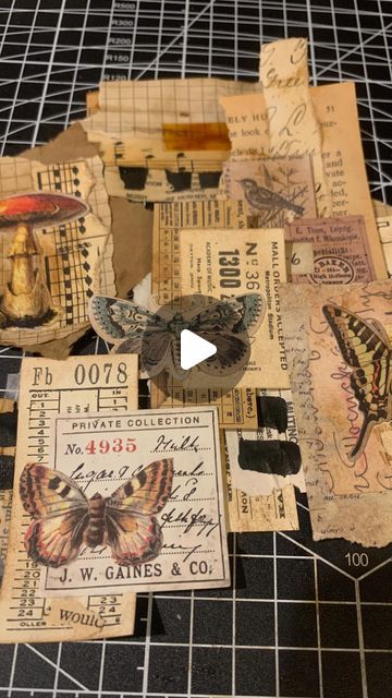 Melissa on Instagram: "Day 46/100 #100dayproject More clusters for my junk journal. I think I’m addicted! #junkjournalclusters #timholtz #musicpaper #papercluster #junkjournal #junkjournalingideas #junkjournalprocess #junkjournal #junkjournalsofinstagram #junkjournalcommunity #timholtzideaology #junkjournalephemera #junkjournalembellishments #junkjournaljunkie #junkjournallove #creativeprocess #dothe100dayproject #dothe100dayproject2024 #100dayproject2024 #junkjournaladdict" Junk Journal Ideas Inspiration Tim Holtz, Clusters For Junk Journals, Junk Journal Clusters, Tim Holtz Ephemera, Journal Clusters, Ephemera Diy, Neutral Nature, Vintage Valentine Crafts, Journaling Tags