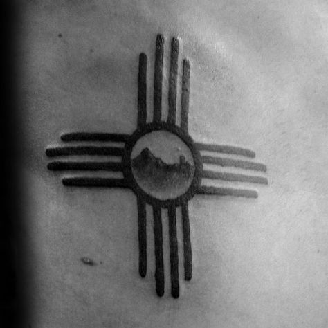 New Mexico Sun Tattoo, New Mexico Flag Tattoo, New Mexico Symbol Tattoo, New Mexico Zia Symbol Tattoo, Native American Sun Tattoo, Zia Symbol Tattoo Women, Southwest Tattoo Design, Zia Tattoo New Mexico, Southwestern Tattoos For Women