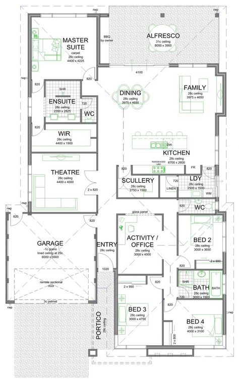 Floor Plan Friday: Scullery and laundry off kitchen Laundry Room Layout Floor Plans, Kitchen Floor Plan, Laundry Room Layouts, Kitchen Floor Plans, Home Design Floor Plans, Kitchen Pantry Design, Kitchen Plans, Pantry Design, Bedroom House Plans