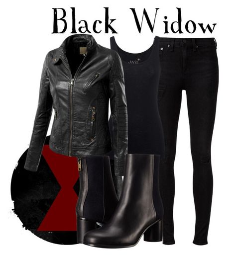 "Black Widow/Natasha Romanoff" by sallyrose2 ❤ liked on Polyvore featuring rag & bone, Juvia, LE3NO and Paul Smith Natasha Romanoff Outfit Ideas, Black Widow Outfit Ideas, Natasha Romanoff Casual Outfit, Volturi Outfits, Black Widow Inspired Outfits, Natasha Romanoff Costume, Natasha Romanoff Outfit, Black Widow Costume Diy Homemade, Black Widow Belt