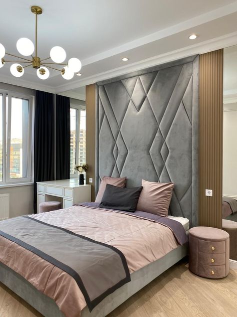 Elegant Bedroom Design, Bed Back Design, Unique Bedroom Design, Bedroom Redesign, Bed Headboard Design, Interior Design Minimalist, Bedroom Interior Design Luxury, Luxury Bedroom Design, Bed Furniture Design