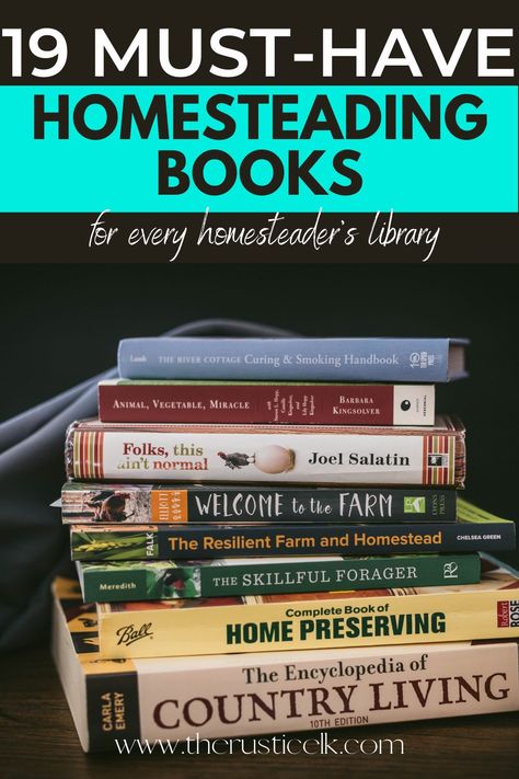 Homesteading Books, Books For Beginners, Learn Skills, Raise Chickens, Homesteading Skills, Urban Homesteading, Backyard Farming, Books Reading, Gardening For Beginners