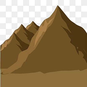 Brown Transparent Png, Volcano Clipart, Mountain Landscape Drawing, Brown Mountains, Mountain Clipart, Travel Clipart, Scrapbook Clipart, Forest Background, Scenery Background