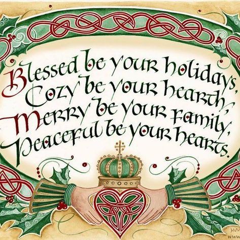 Irish Christmas, Irish Quotes, Card Sayings, Irish Blessing, Noel Christmas, Christmas Quotes, Christmas Joy, Yule, Christmas Cheer