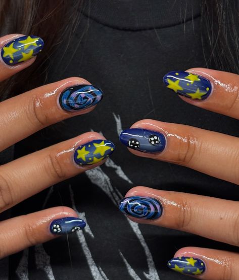 coraline nails ⚉🪡𓆣🐈‍⬛𓋼𓍊🗝️꩜ #gelx #nails #coralinenails #halloweennails #nailart #nailartist #nailinspo Easy Coraline Nails, Thanos Nails, Short Coraline Nails, Coraline Nails Short, Coraline Nail Ideas, Coraline Nails Acrylic, Coraline Inspired Nails, Coraline Nail Designs, Coraline Nails Art