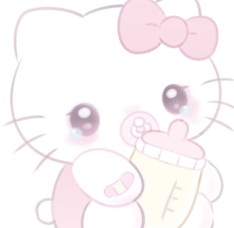 Cutie Cat-chan, Hello Kitty Pfp, Sanrio Icons, Kitty Pfp, Hello Kitt, Images Hello Kitty, Hello Kitty Baby, Walpaper Hello Kitty, Kitty Drawing