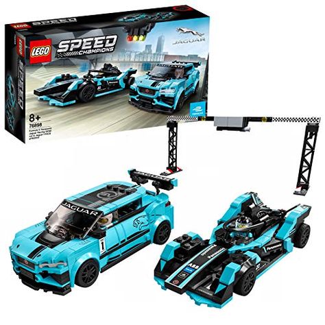 Car Jaguar, Race Car Sets, Toy Model Cars, Racing Car Model, Lego Speed Champions, Shop Lego, Jaguar Models, Course Automobile, Formula E