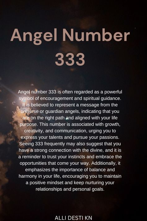 Learn, about the spiritual significance of seeing 333 and how it relates to divine guidance and creativity #333angelnumber #divineguidance #creativity 333 Numerology, 333 Spiritual Meaning, What Does 333 Mean, Angel Meaning, 333 Meaning, Spiritual Numbers, Number Board, Number 333, Trust Your Instincts