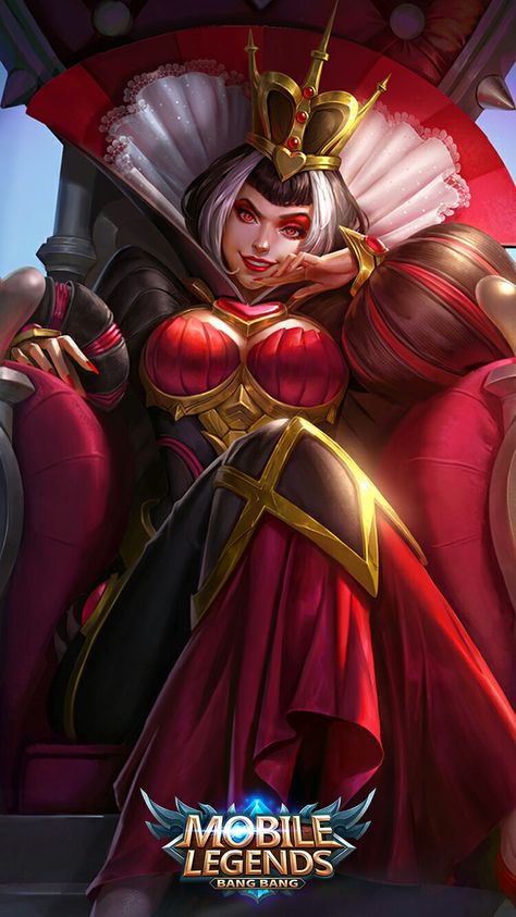 Aurora_Heartbreak Empress Aurora Mlbb, Mobil Legends, Hero Fighter, Mlbb Wallpaper, Miya Mobile Legends, Legend Games, The Legend Of Heroes, Splash Art, Mobile Legend