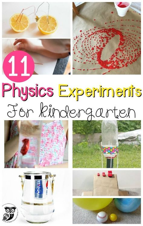 What awesome science experiments for learning forces and motion! Introduce children to a lifelong love of science, math, and physics with these simple physics experiments for kids! Physics Experiments For Kids, Awesome Science Experiments, Math And Physics, Forces And Motion, Science Experience, Physics Lessons, Physics Experiments, Experiments For Kids, Kid Science