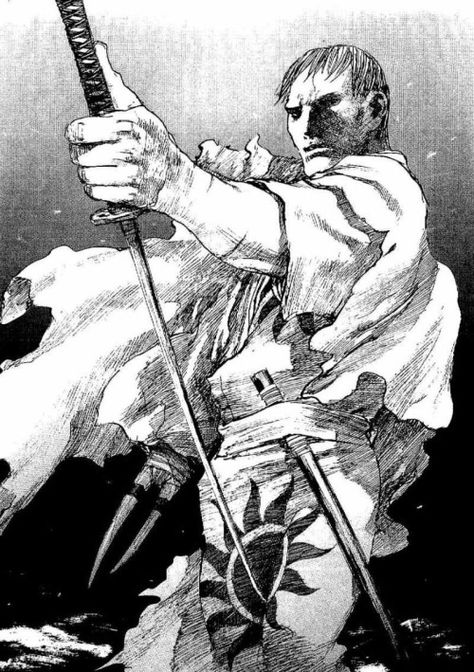 Just a blog about Blade of the Immortal and Hiroaki Samura art. You can submit your fan art,gifs or... Blade Of The Immortal, Asian Style Art, Samurai Art, Sketch Inspiration, Manga Illustration, Manga Comics, Character Concept, Cartoon Drawings, Japanese Art