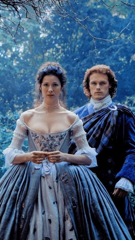 Outlander Wedding Dress, Claire Outlander, Outlander Wedding, Era Victoria, Outlander Costumes, James Fraser Outlander, Jaime Fraser, Jamie Fraser Sam Heughan, Jamie Fraser Outlander