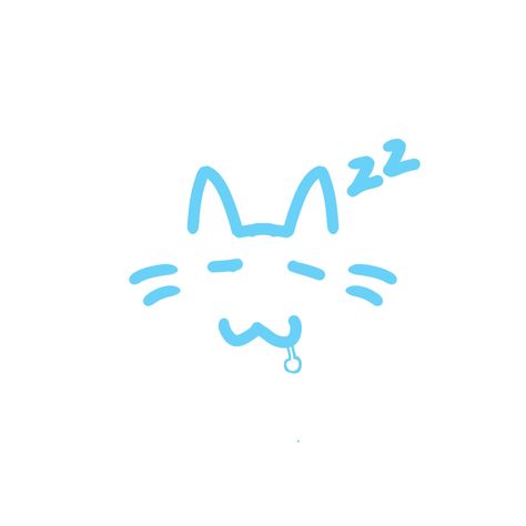 Sleepy steve Sleepy Doodle, Sleepy Blue, Cat Doodle, Blue Cat, Blue Cats, Doodles, Blue, Quick Saves, Art