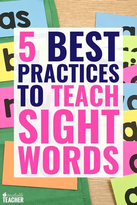 Whether you are in the classroom with struggling readers or at home with a beginning reader, to preschool, kindergarten and first grade students need sight words. Thees research based practices are perfect for whole group instruction or small groups. We all wonder how to teach sight words and need ideas, these free activities, videos and more are helpful. Teach Sight Words, Word Building Activities, Planning School, Preschool Sight Words, Learning Sight Words, Teaching Sight Words, Sight Word Cards, Sight Word Flashcards, Sight Word Reading