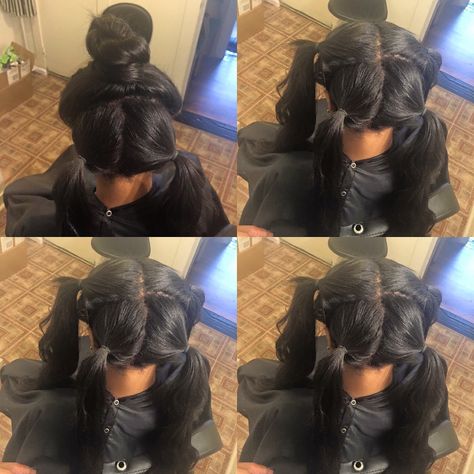 Vixen sew in by @_newjackcidney Vixen Sew In, Weave Styles, Photoshoot Pose, Sew Ins, Hair Affair, Silk Press, Sew In, Hair Weave, Protective Hairstyles