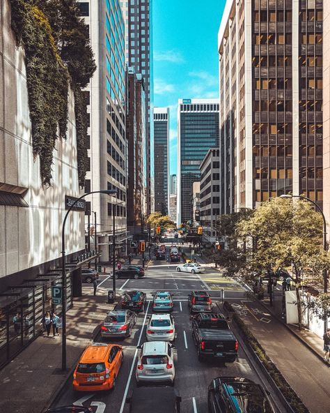 Downtown Vancouver. Download this photo by Marco Tjokro on Unsplash Vancouver Aquarium, Visit Vancouver, Canada Vancouver, Vancouver City, Canada City, Canada Photography, Downtown Vancouver, Conceptual Photography, City Photography