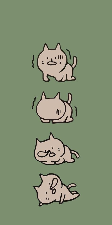 Wallpaper Gatos, Soft Wallpaper, Cute Simple Wallpapers, Wow Art, Minimalist Wallpaper, Simple Wallpapers, Pastel Wallpaper, Kawaii Wallpaper, Cat Wallpaper