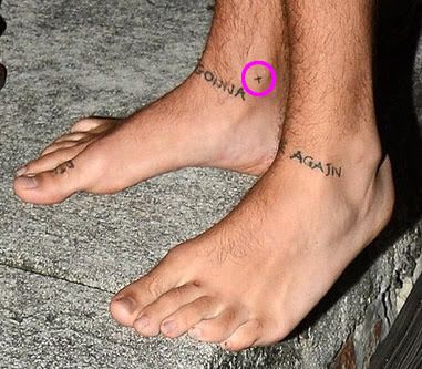 One Direction X Tattoo Ankle, Harry Styles Ankle Tattoo, Larry Stylinson Inspired Tattoos, Harry Styles Leg Tattoo, Tatuajes Harry Styles, Harry Styles Inspired Tattoos, Hanger Tattoo, One Direction Tattoos, Shamrock Tattoos