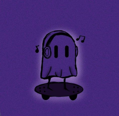 Doodle Ghost, Horror Prints, Ghost Drawing, Ghost Cartoon, Art Journal Therapy, Cat Icon, Pretty Drawings, Cool Wallpapers Cartoon, Cool Wallpapers Art