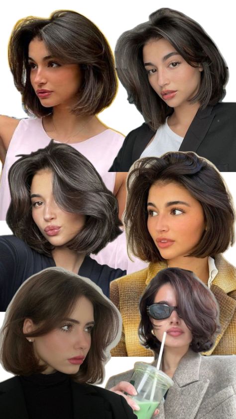 Types Of Bobs, Volume Straight Hair, Sleek Lob, Trendy Summer Hairstyles, Winter Haircut, Straight Layers, Board Collage, Curly Hair Beauty, Haircut Inspo