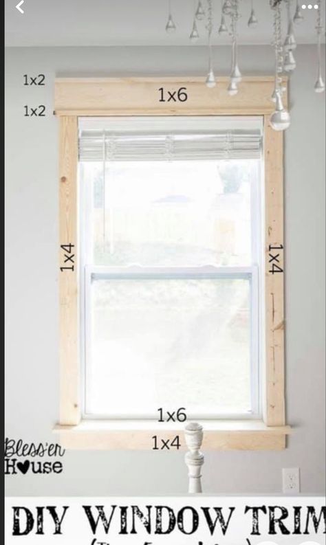 Baseboard Covers, Diy Window Trim, Farmhouse Trim, Interior Window Trim, Window Casing, Homes Interior, Interior Windows, Diy Window, Window Trim