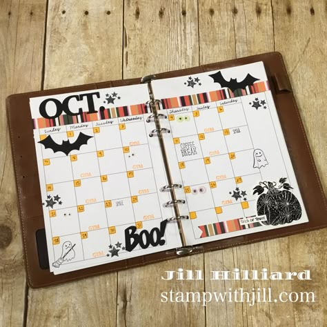 October Planner: Happy Halloween Happy Planner Halloween Layout, Halloween Happy Planner Layout, October Planner Layout, Halloween Planner Layout, September Happy Planner Layout, Halloween Planner Ideas, October Planner Ideas, Halloween Calendar Ideas, Happy Planner Monthly Layout Ideas