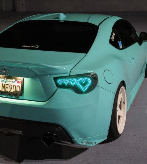 hue edit of an aesthetic car with heart back lights Chevrolet Camaro Wallpapers, Mercedes Car Wallpapers, Ferrari Car Wallpapers, Classic Car Wallpapers, Corolla Modified, Teal Car, Girly Car Accessories, Toyota Car, Cool Car Accessories