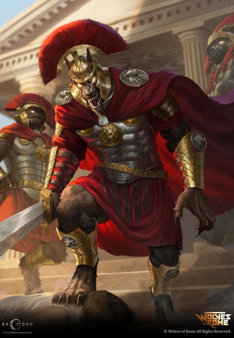 Hybrid Creatures, Praetorian Guard, Egypt Concept Art, Spirit Animal Art, Werewolf Art, Chinese Cartoon, Knight Art, Dungeons And Dragons Characters, Dungeons And Dragons Homebrew