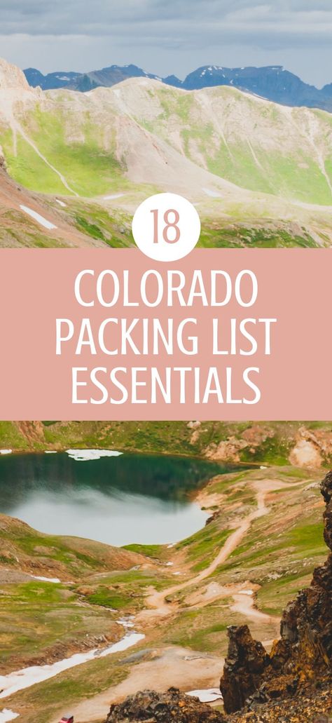 After spending a summer in Colorado a few years ago, I thought I'd share my week long packing list. In this pack with me, I share all the Colorado travel essentials you need for your Colorado vacation. Feel free to adapt this packing list anyway you want. Hopefully useful if you are planning a Colorado trip or traveling to Colorado (Aspen, Colorado Springs, Vail, or Denver). #Travel | #Colorado | #PackingList | #PackLight | #WhatToPack | #TripPlanning | What To Wear In Colorado What To Wear In Colorado, Packing List For Colorado, Denver Packing List Spring, What To Wear In Colorado Summer, Packing For Colorado Summer, What To Wear In Denver Colorado Summer, What To Pack For Colorado In Fall, Colorado Packing List Summer Kids, What To Wear In Vail Colorado In Summer