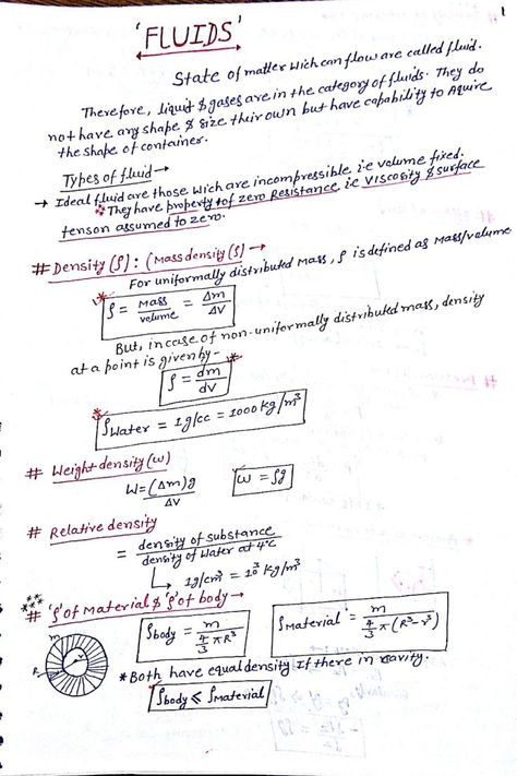 Fluid Mechanics Handwritten Notes Fluid Mechanics Formula, Fluid Mechanics Notes, Mechanical Engineering Notes, Mechanic Notes, Fluid Mechanics Engineering, Basic Physics Formulas, Mechanics Notes, Math Formula Chart, Fall Academia