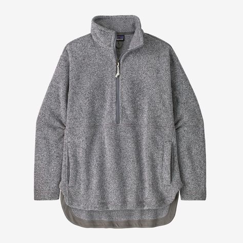 Patagonia Women's Better Sweater® Oversized Fleece Pullover Minimal Branding, Better Sweater, Sweater Oversized, Sweater Oversize, Short Cardigan, The Feels, All The Feels, Long Pullover, Oversized Pullover