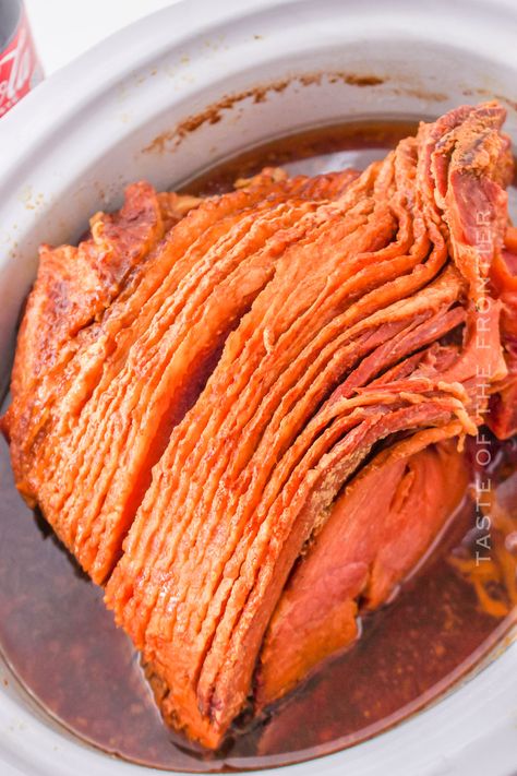 You'll love this simple and delicious Coca-Cola Ham made in either the slow cooker or the oven. It makes holiday prep so easy!