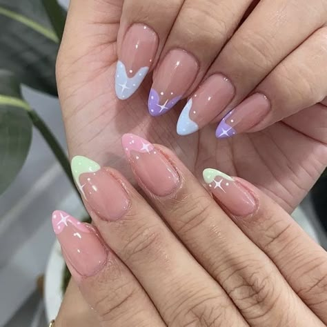 Almond Acrylic Nails, Tip Nails, Soft Nails, Disney Nails, Cat Nails, Girls Nails, Fire Nails, Pretty Acrylic Nails, Chic Nails