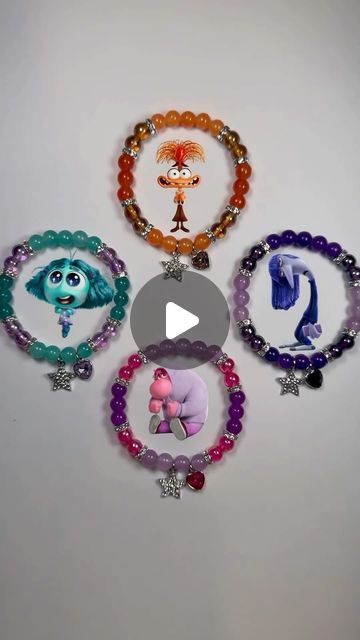 2 Movie, Bracelet Ideas, Bracelet Making, Anger, Link In Bio, Inside Out, Bracelet, Disney