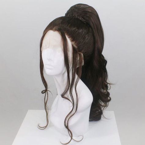 Shop Will Beauty on Instagram: “Stacked Brunette Ponytail 🤎✨ This is hands down one of our most popular Custom Styled Syndetic Wigs! 🛍 Link in bio - 📦 Free Shipping in the…” Stacked Ponytail, Custom Lace Front Wigs, Drag Wigs, High Fashion Hair, Ponytail Wig, Custom Wigs, Wig Making, Hair Reference, Synthetic Wig